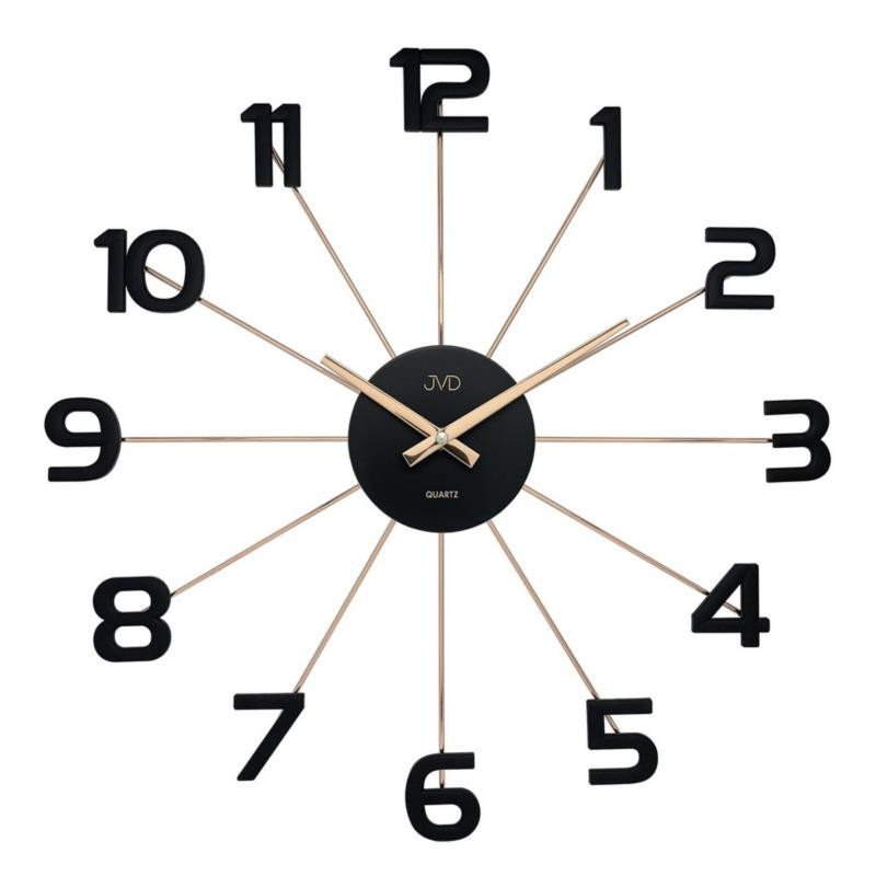 Zegar ścienny metalowy 49cm JVD HT072.3